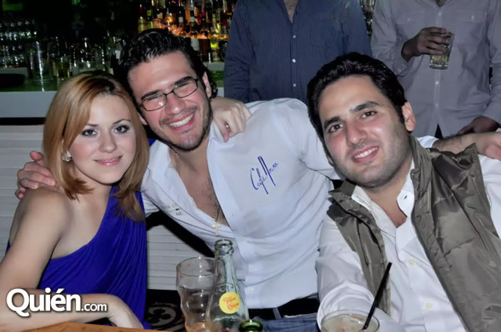 Lily Pierce,Andrés Torre y Checo Purata
