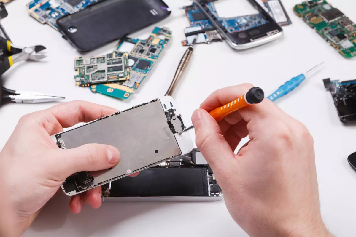 Reparación de celulares. 