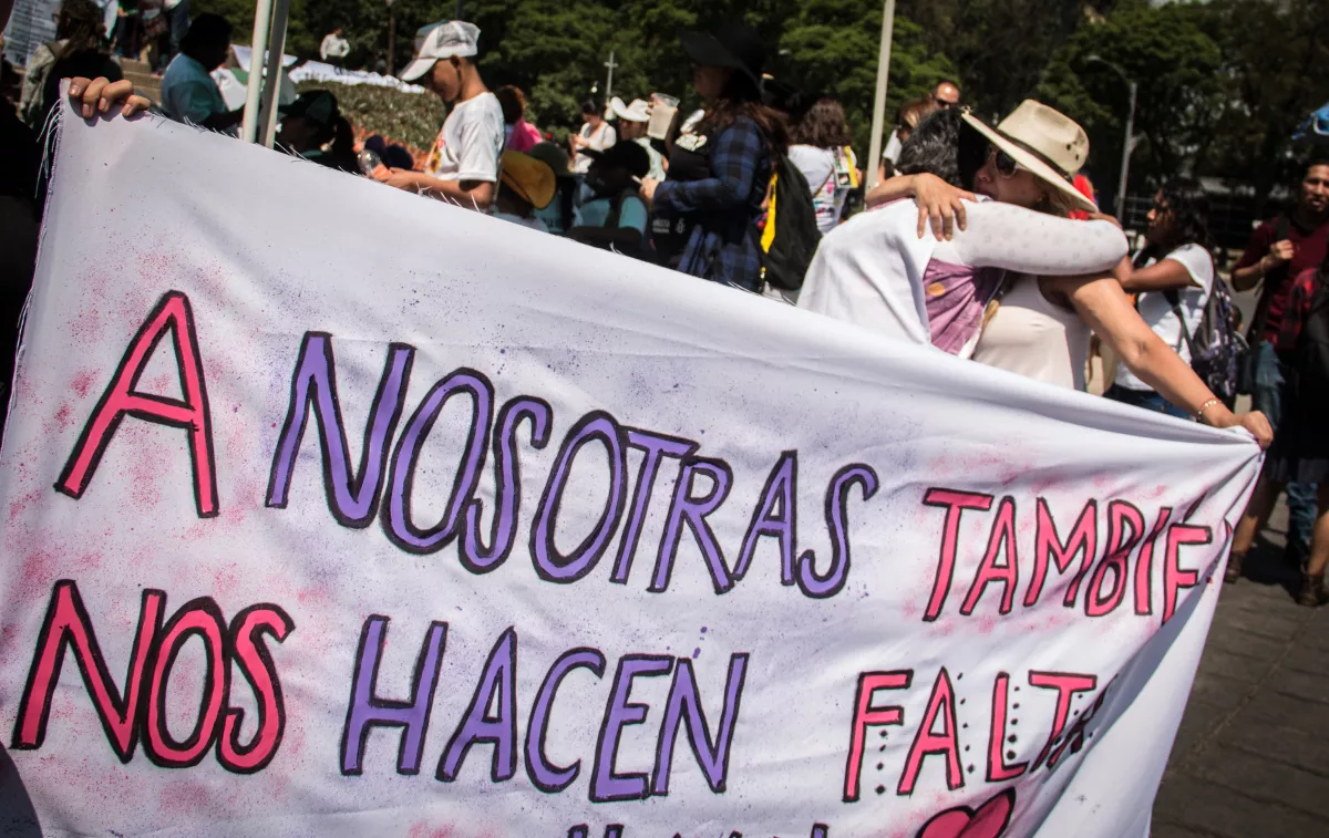 Marcha contra los feminicidios 
