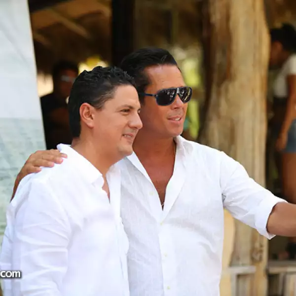 Raúl Enrique Andrade Secretario de Turismo y Roberto Palazuelos