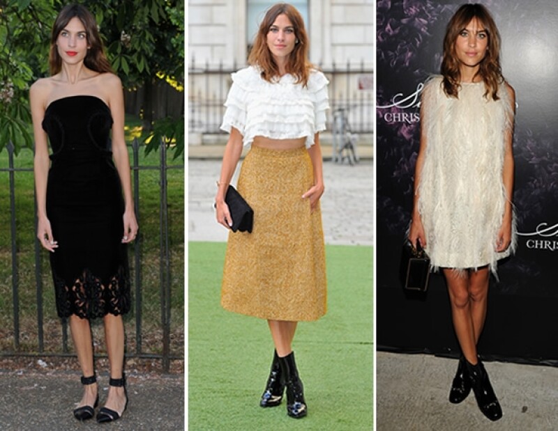 Hazlo à la Chung y combina una pieza (o elije un peinado) que creas que contraste con el look que llevas.