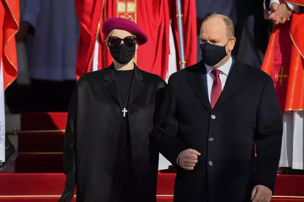 Charlène de Mónaco y el príncipe Alberto II de Mónaco