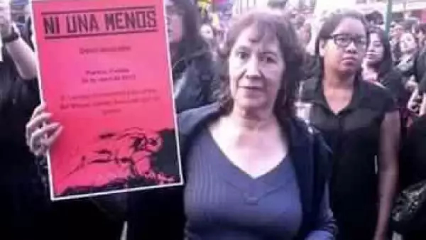 Familiares de víctimas y organizaciones defensores piden declarar alerta de género en Puebla. (Foto: Elvia Cruz/CNNExpansión)