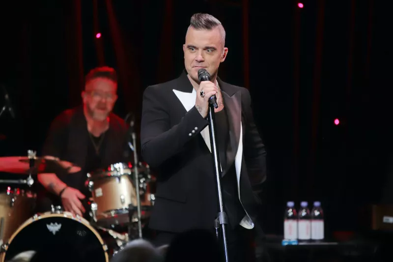 Robbie Williams Presents His Christmas Album "The Christmas Present"
