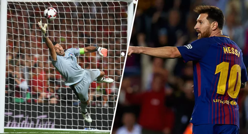 Buffon vs Messi