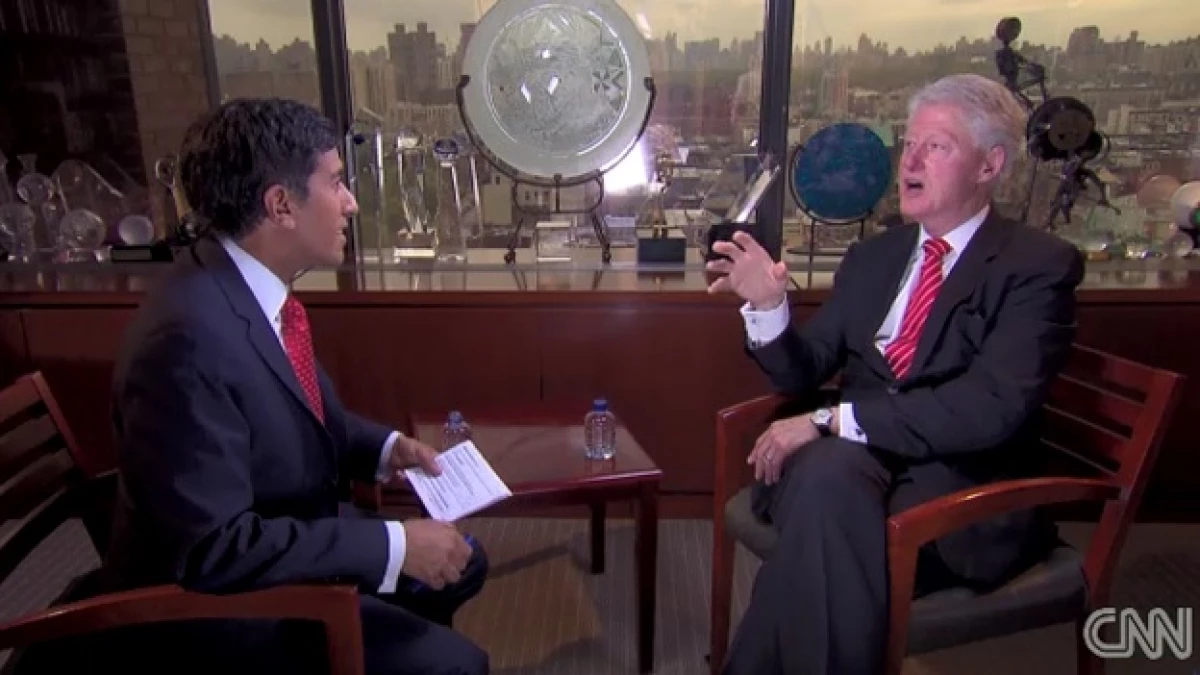 bill clinton entrevista doctor gupta