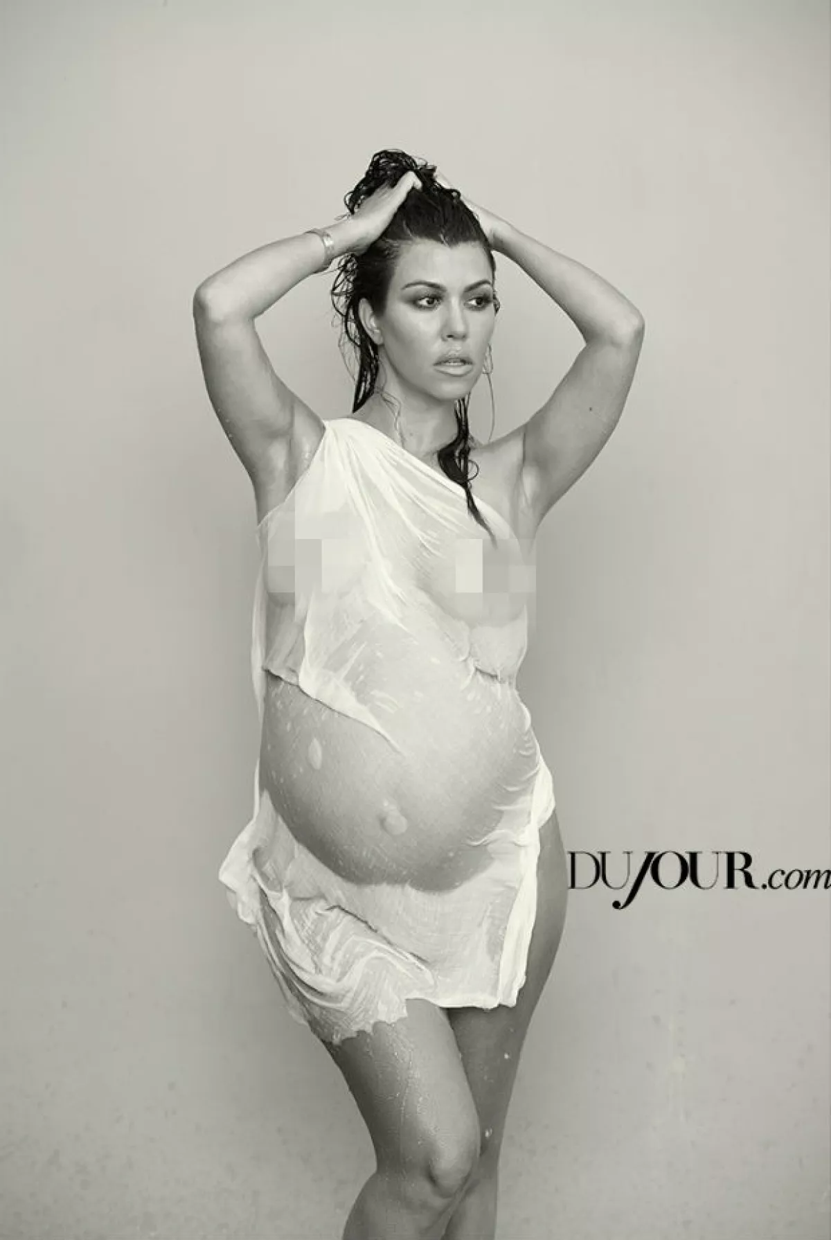 Kourtney asegura que, a pesar de los malestares, en general le gusta estar embarazada.