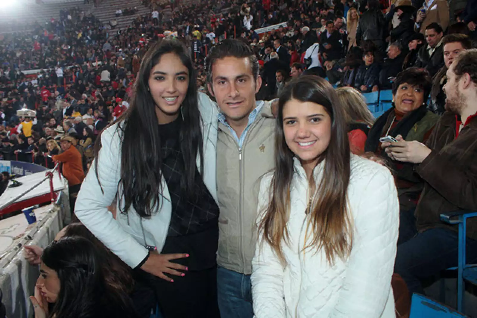 María Kompalka,José Julián Gutiérrez y Ana Ramírez
