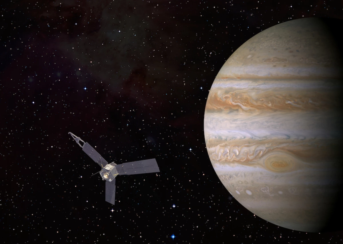 La NASA capturó un fantasma en Jupiter