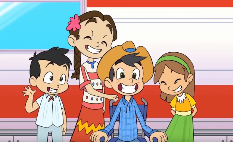 lanzan caricatura para promocionar el tren maya