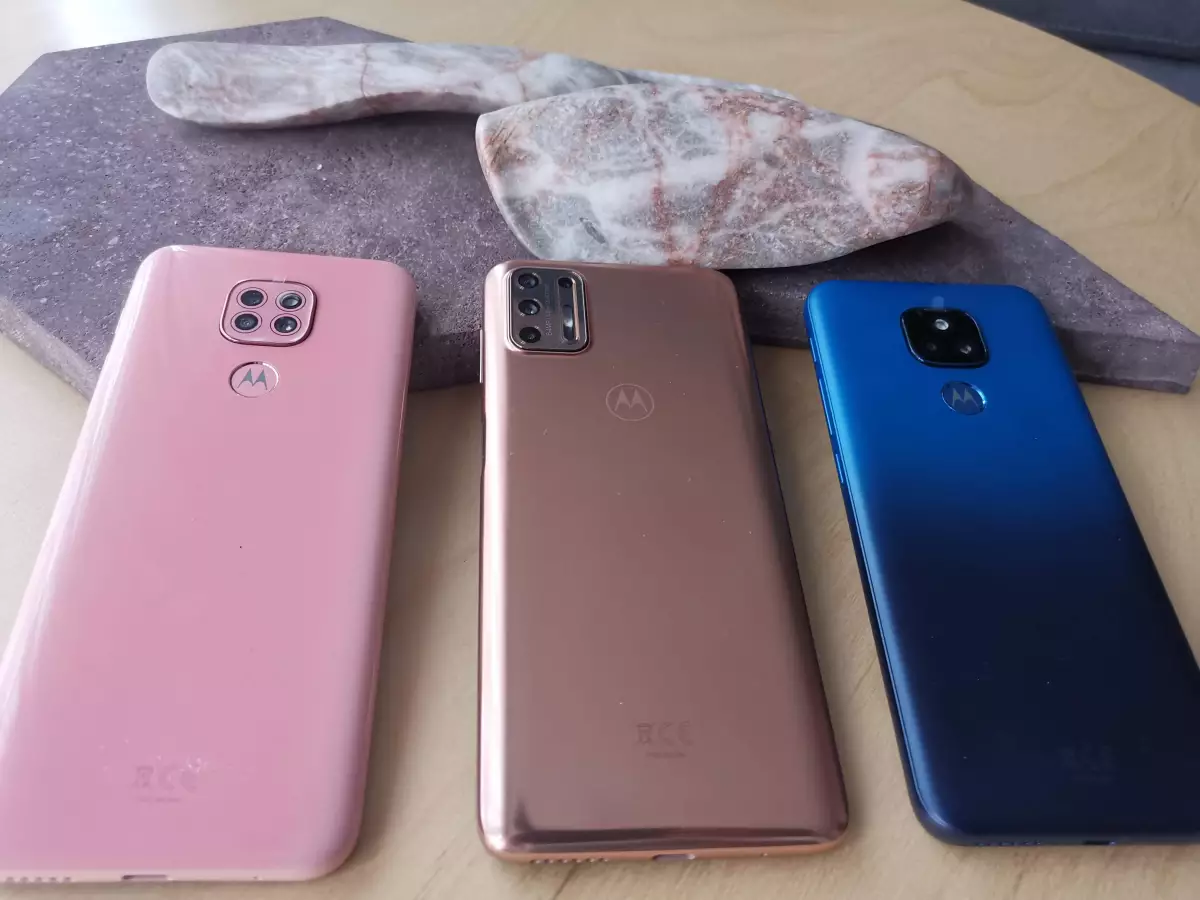 Moto g9 play, moto g9 plus, moto e7