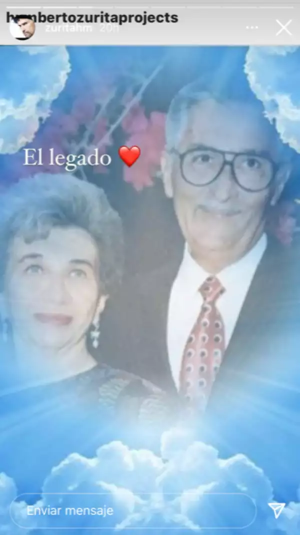 Lo papás de Humberto Zurita