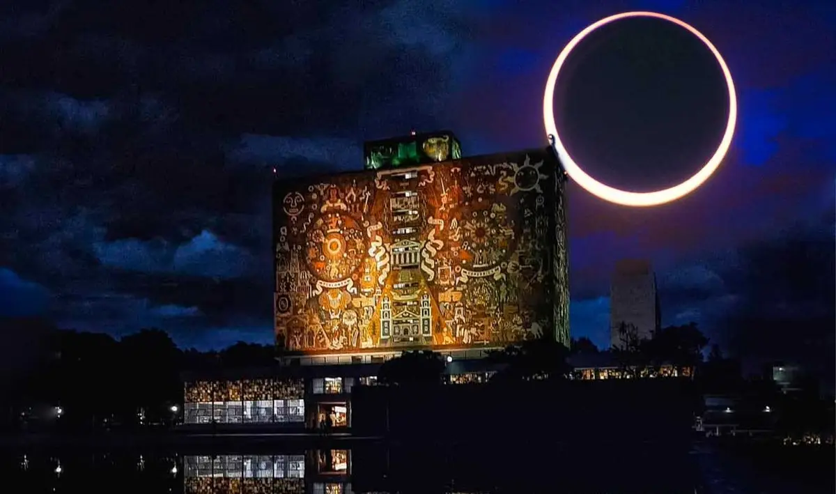 La unam para ver el eclipse