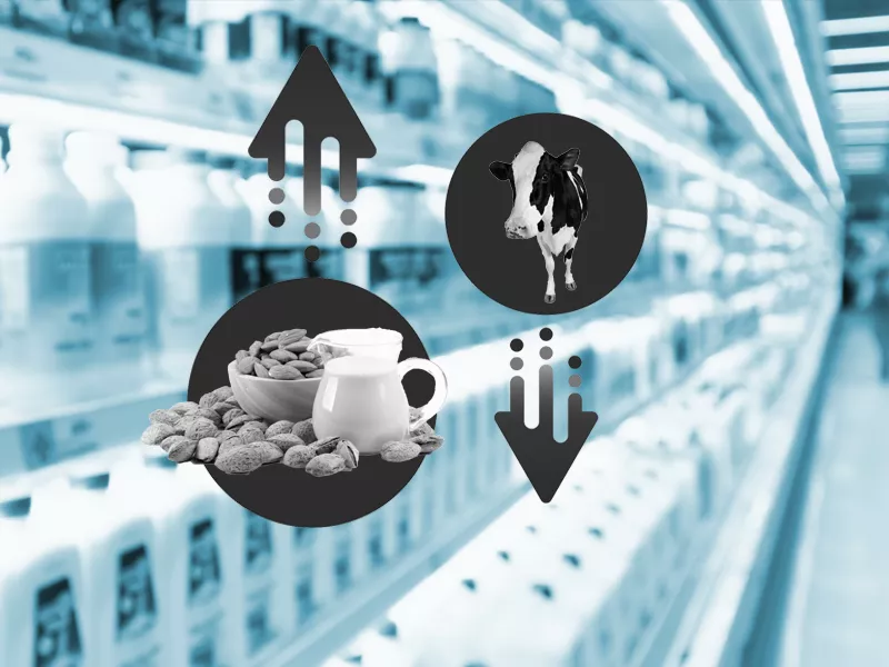 Leches alternativas. 