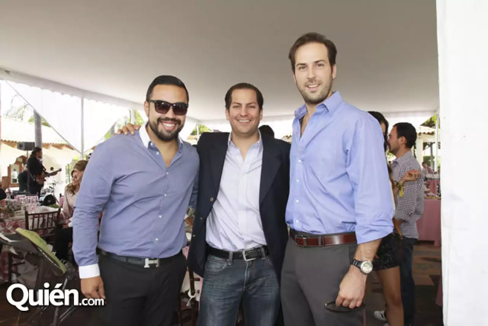 Jesús Tavera, Xavier Valencia y Juan Pablo García Rulfo