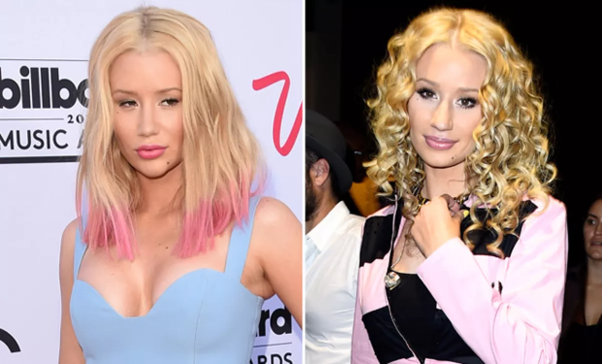 Así se veía Iggy apenas en marzo pasado. ¿Make up o cirugía?
