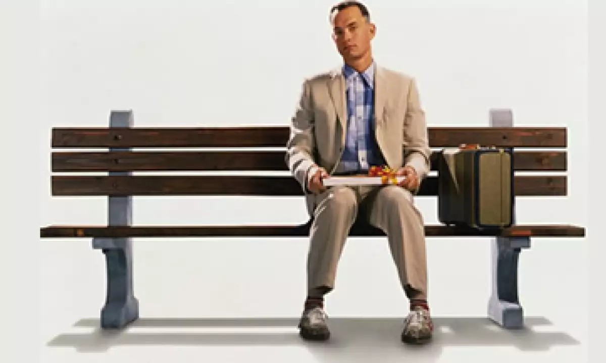 En la película Forrest Gump, el protagonista usa los tenis para atravesar el país y en la famosa escena de la banca. (Foto: Tomada de facebook.com/ForrestGump)