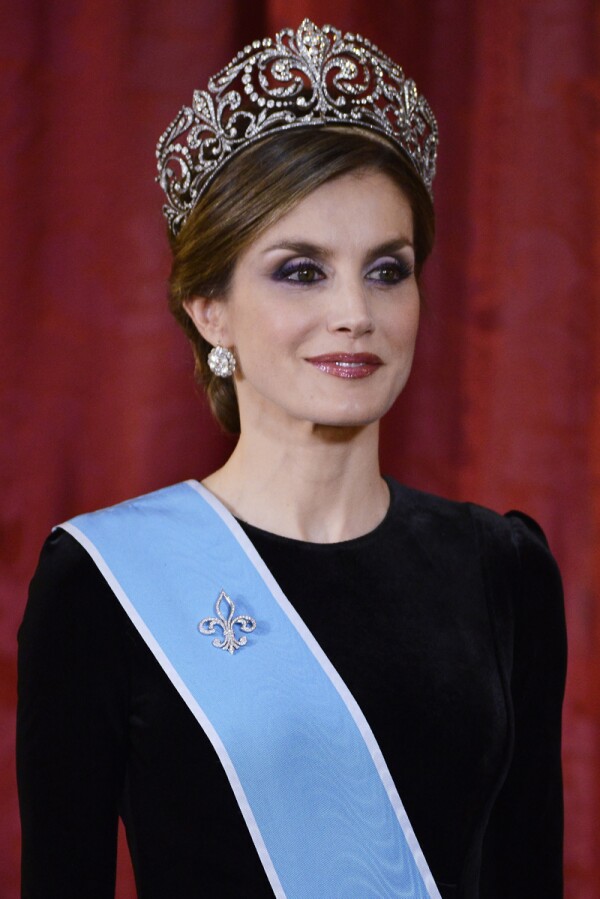 Official Dinner Of Spanish Royals And President Mauricio Macri And Wife