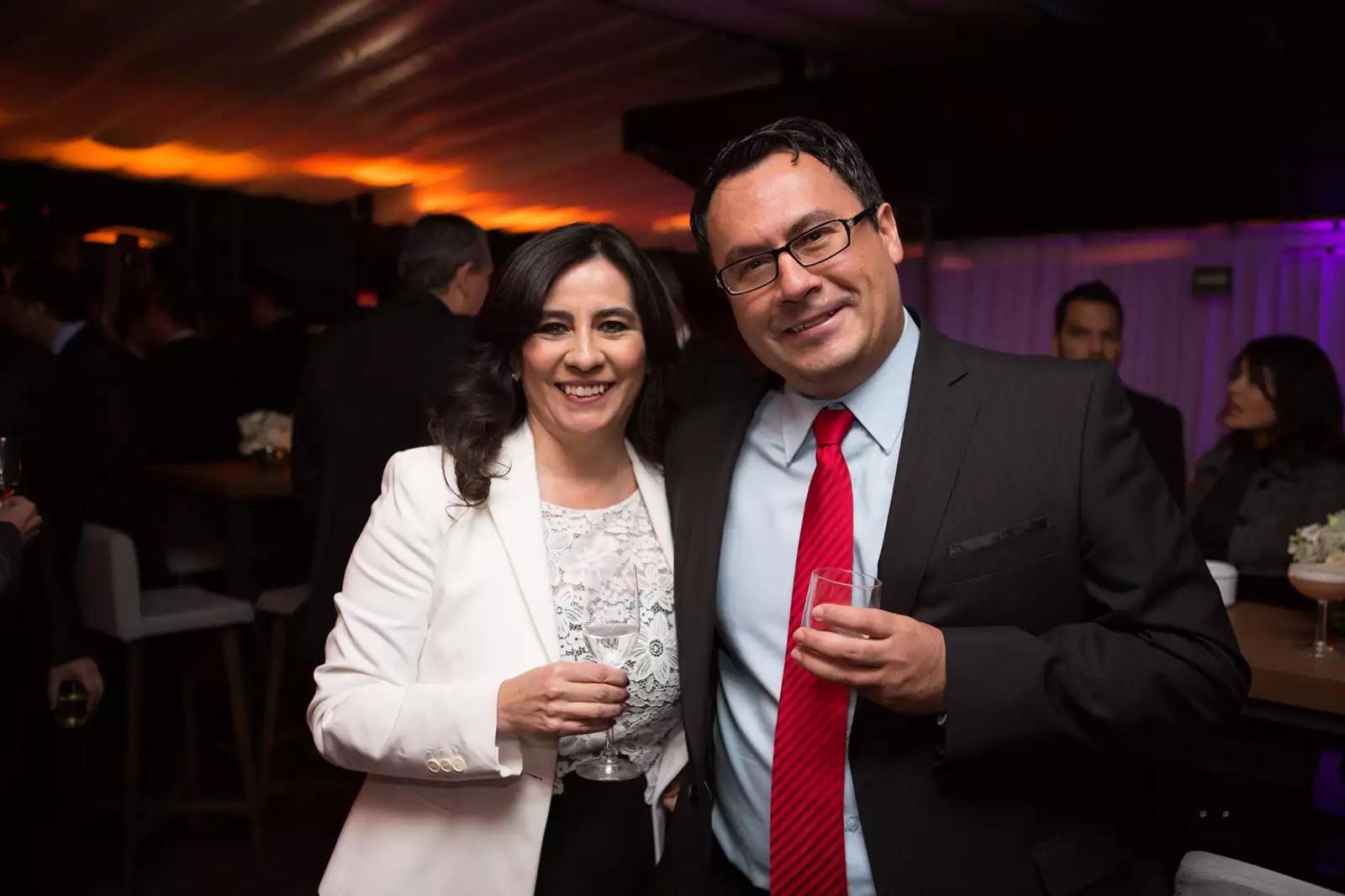 Coctel del 25 aniversario de México Asistencia