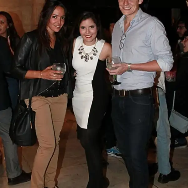 Florence Robineau,Diana Sadurni y Sebastien Bourguignon