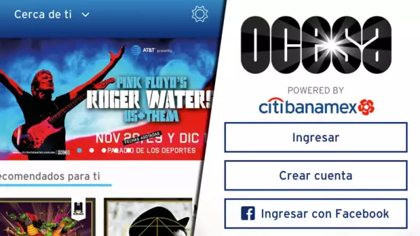 OCESA conciertos
