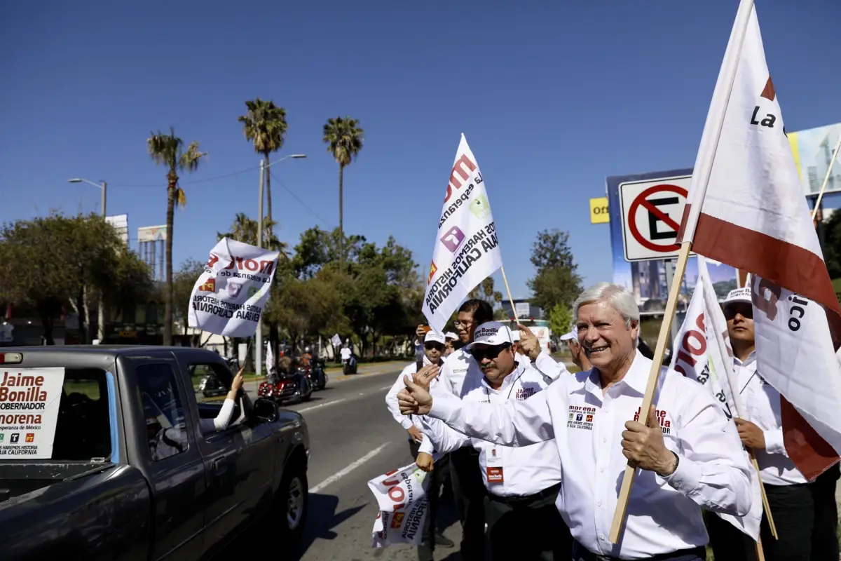 Jaime Bonilla inicia campaña en Baja California
