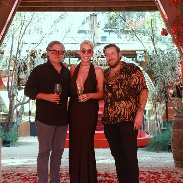 Juan Pablo Arroyuelo , Lulu Martínez Ojeda y David Castro 