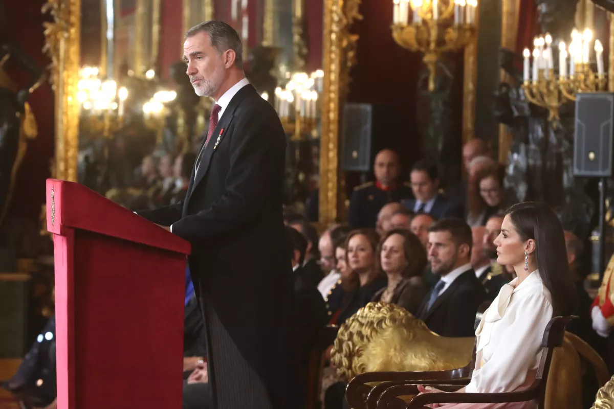 Rey Felipe VI y reina Letizia