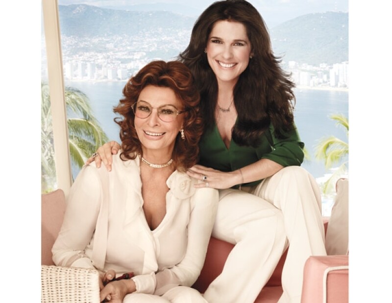Sophia Loren y Martha Debayle hicieron muy buena química.