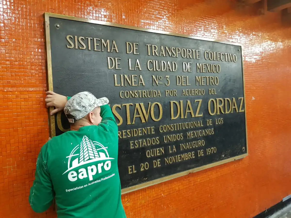 Retiro de placas