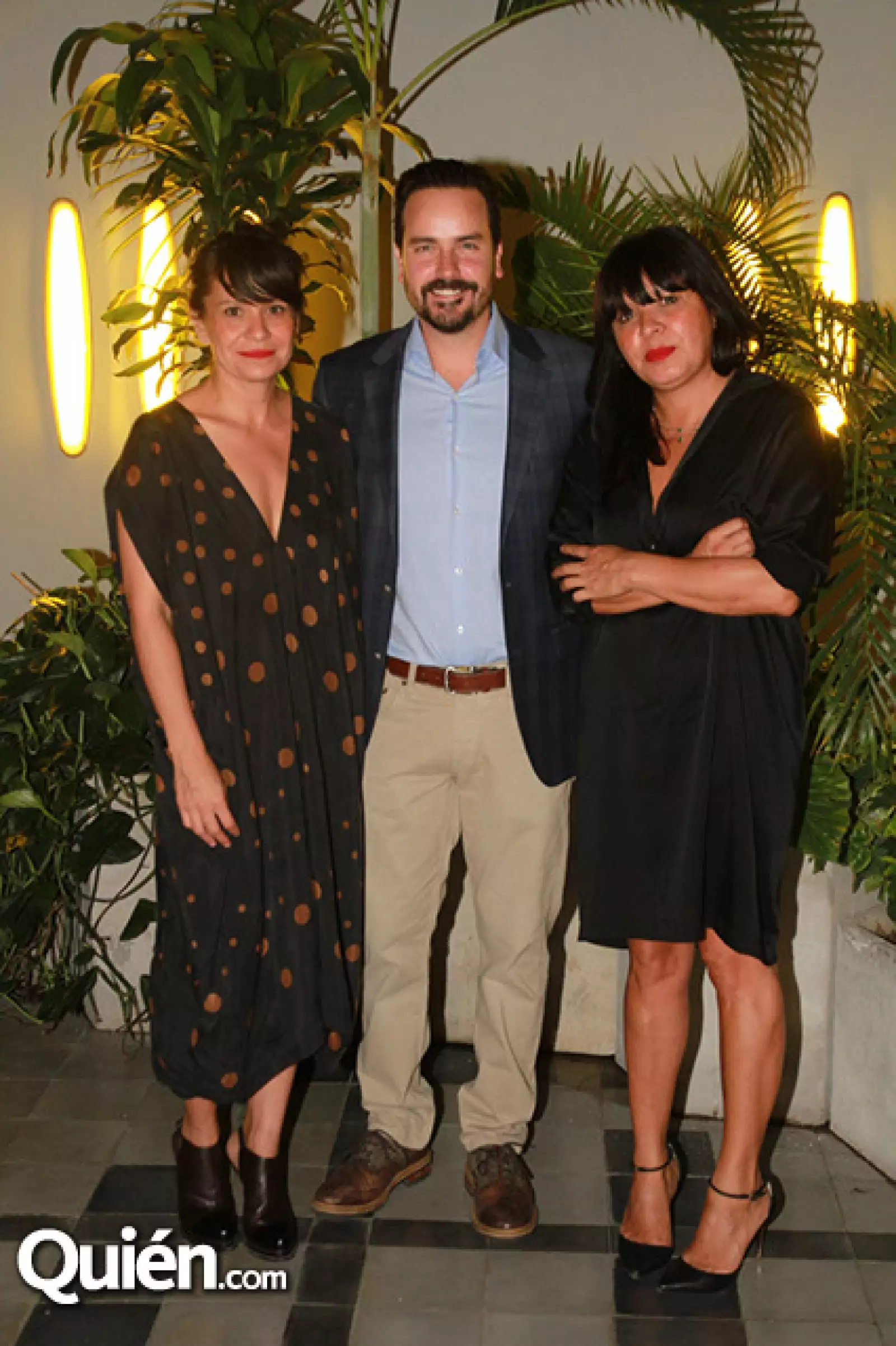 Renata Franco, Hans Backhoff Guerrero y Julia Franco