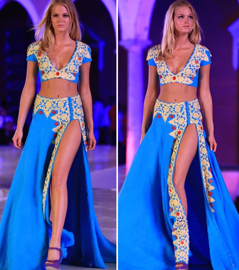 Erin fue la invitada de honor de Yucatán Moda Nextel.