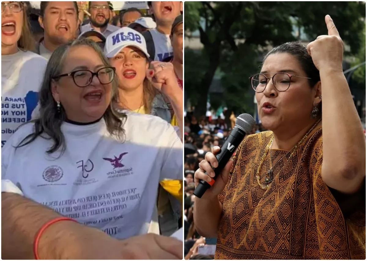Ministras de la Suprema Corte salen a las calles por la reforma judicial
