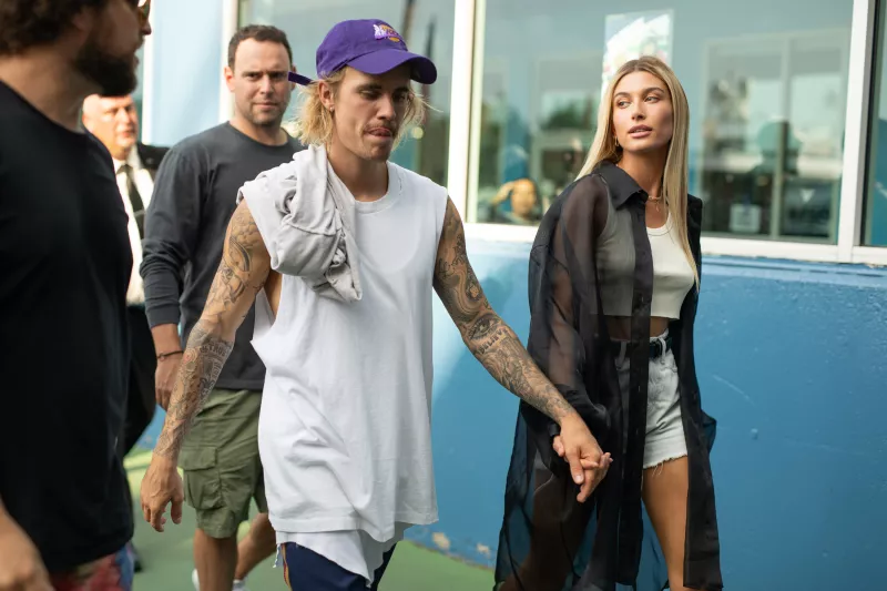 Justin Bieber y Hailey Baldwin 