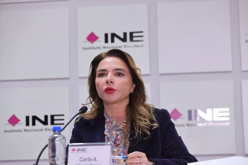 Carla Humphrey en conferencia