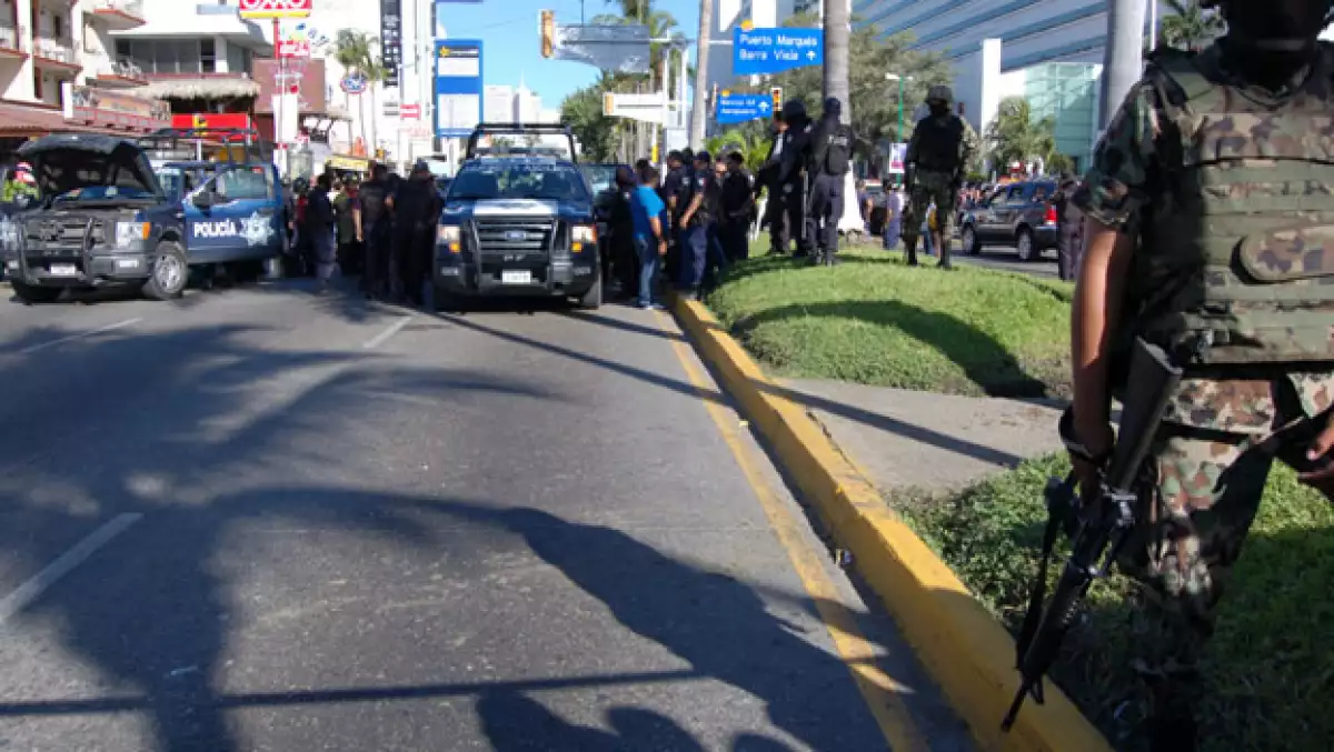En las últimas semanas Guerrero ha registrado numerosos hechos de violencia, como asesinatos en el boulevard Miguel Alemán de Acapulco