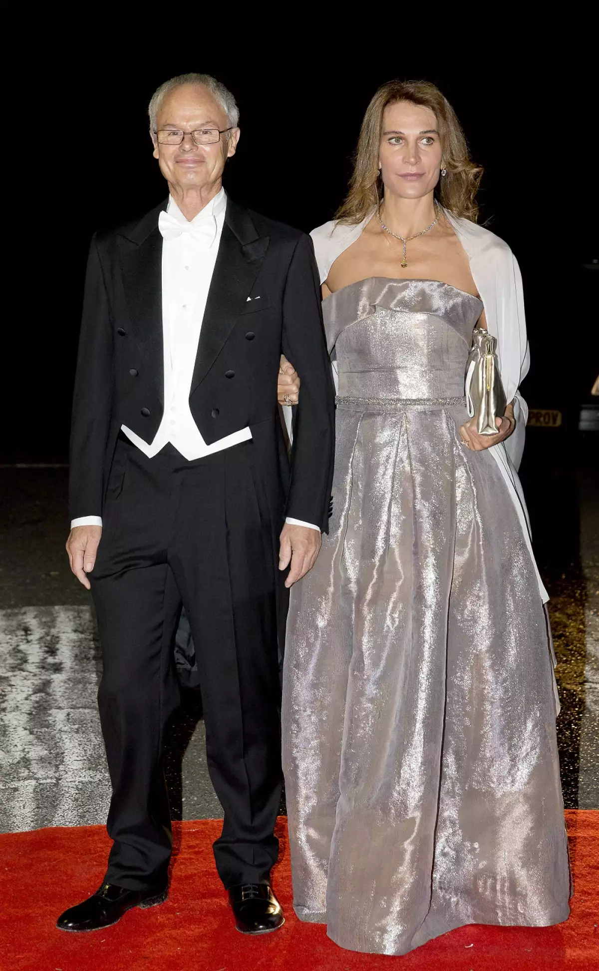 Álvaro d’Orleans-Borbón y su esposa Antonella