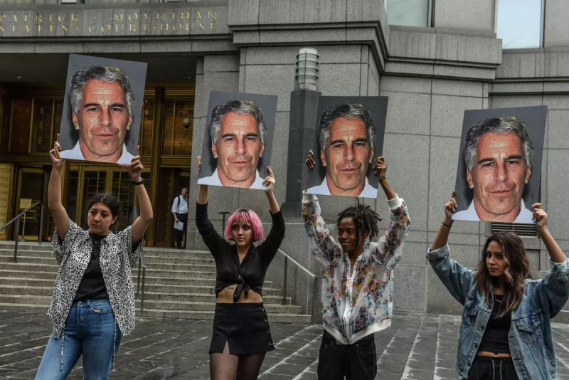 Protestas contra Jeffrey Epstein
