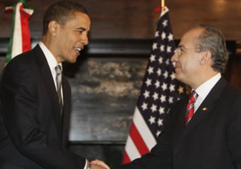 Barack Obama se reunirá nuevamente con Felipe Calderón este fin de semana. (Foto: Archivo AP)