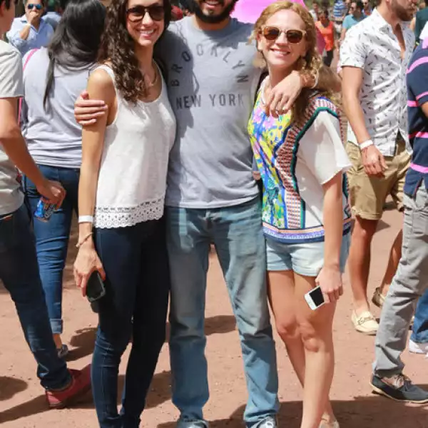 ; Mariana de Anda,Pablo Barba y Adriana Ozuna