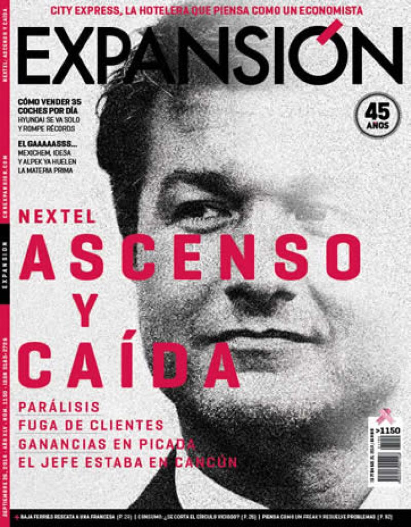 La revista circula del 26 de septiembre al 9 de octubre de 2014. (Foto: Víctor de la Cueva / Revista Expansión)