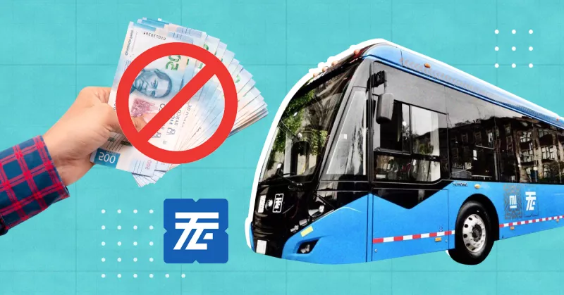 Línea 1 del Trolebús ya no aceptará pagos en efectivo