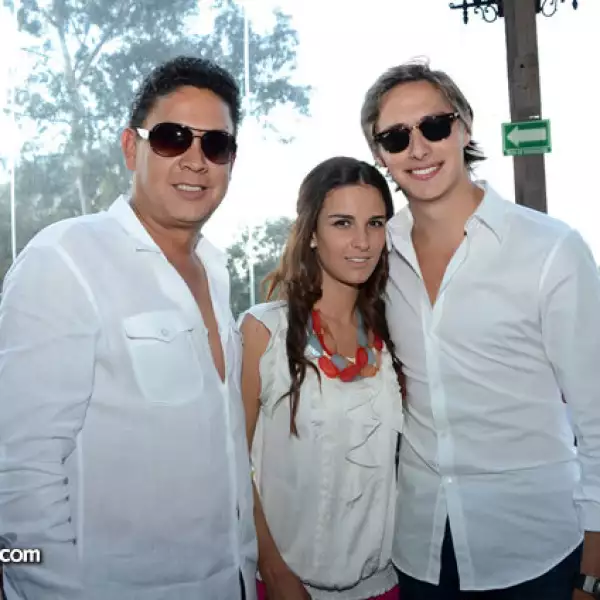 Fernando García, Rocío Funtanet y Sergio de Landeros