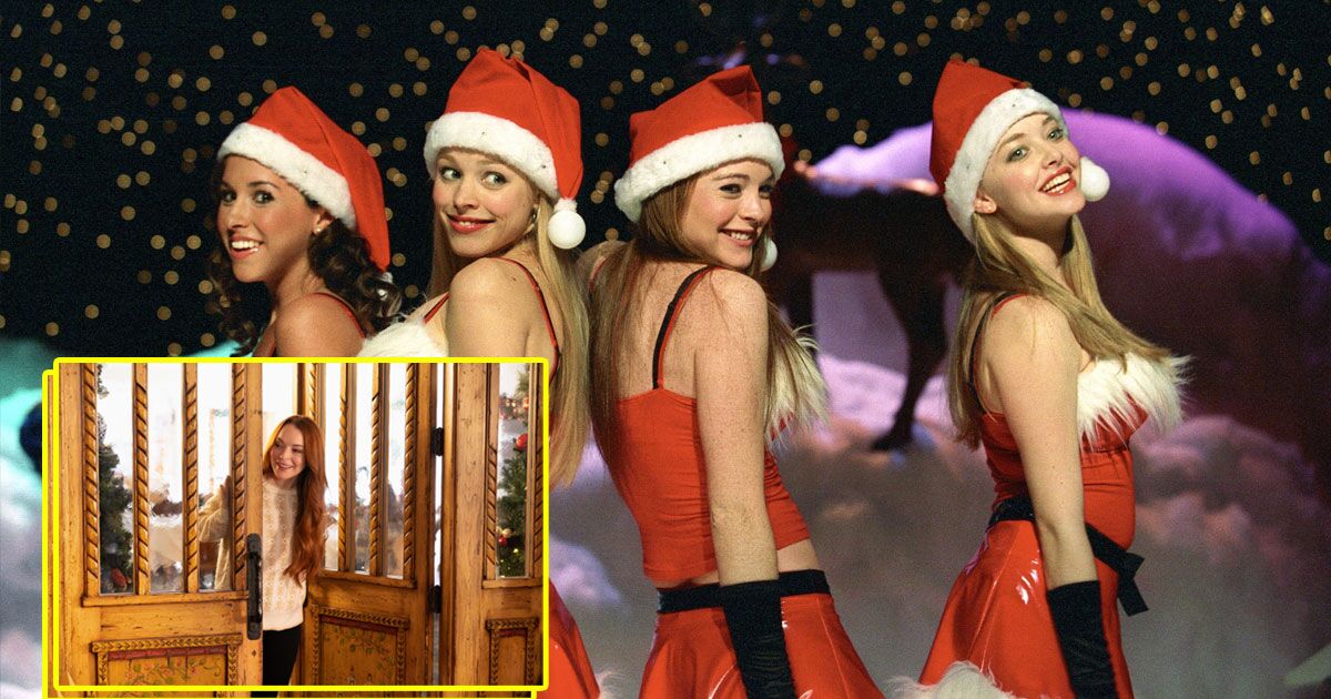 Lindsay Lohan hace una Mean Girls y canta Jingle Bell Rock en nuevo tráiler
