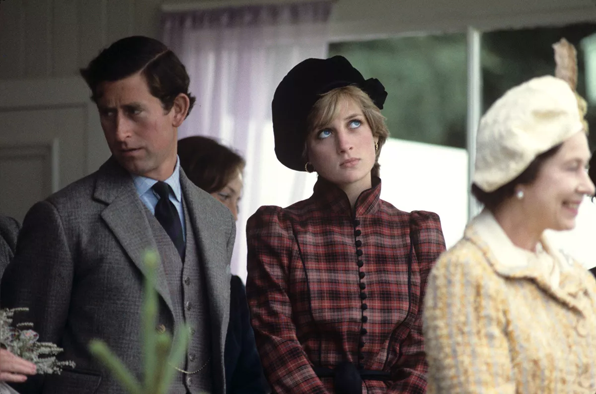 Prince Charles and Princess Diana at the Braemar Games, Scotland, Britain - Sep 1981