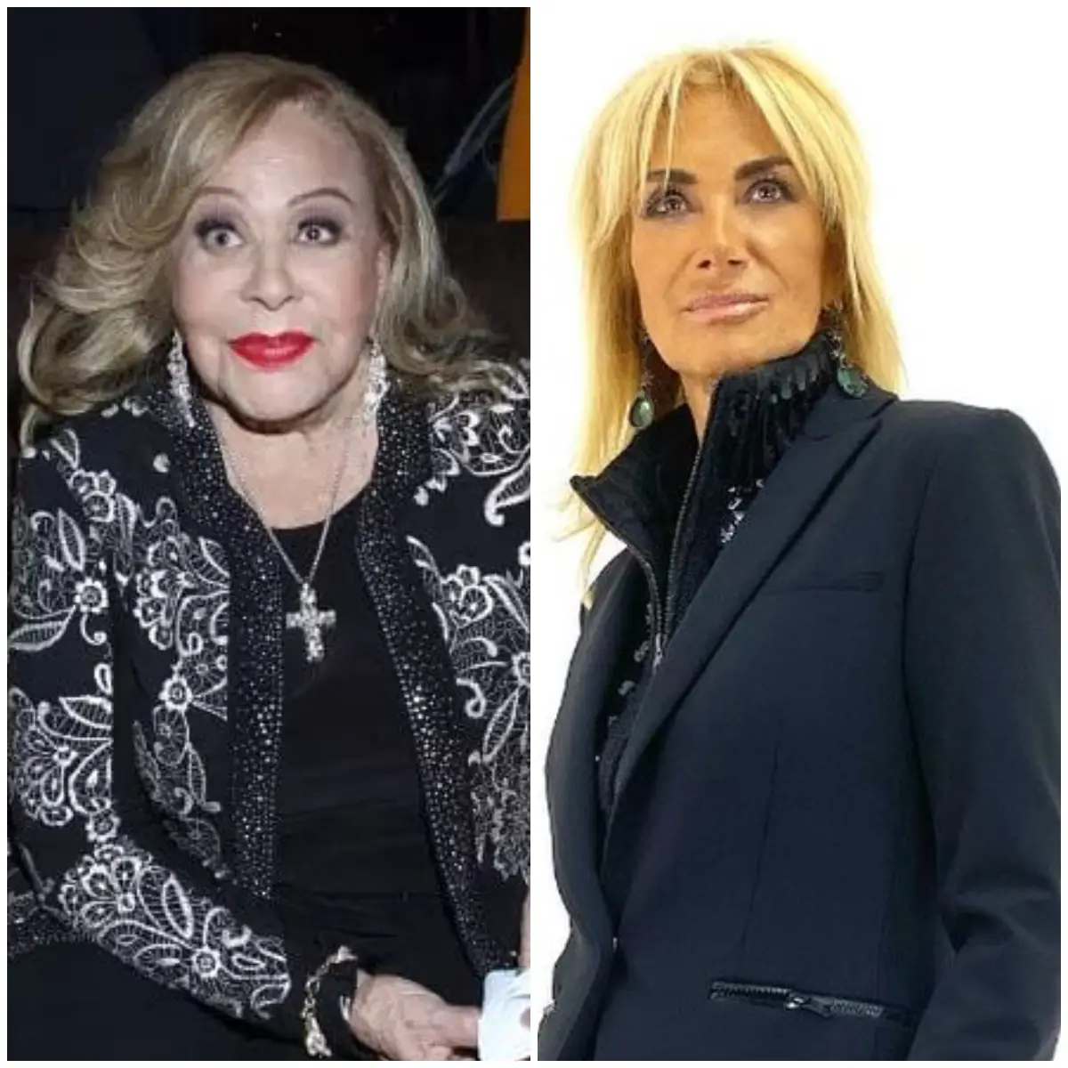 Silvia Pinal y Adela Micha
