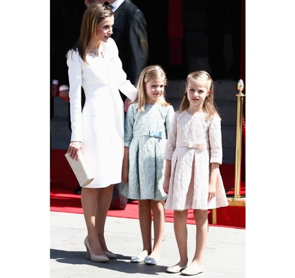Letizia es una mamá estricta pero cariñosa con sus hijas.