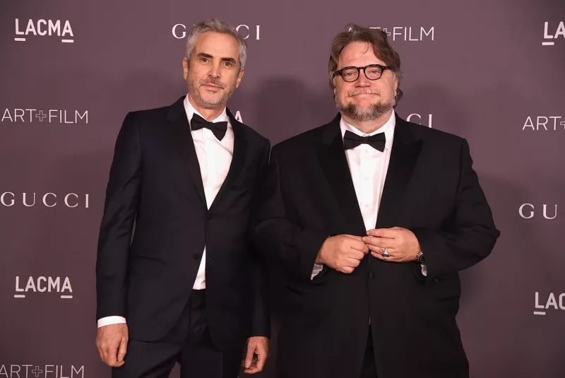 Alfonso Cuarón y Guillermo del Toro 