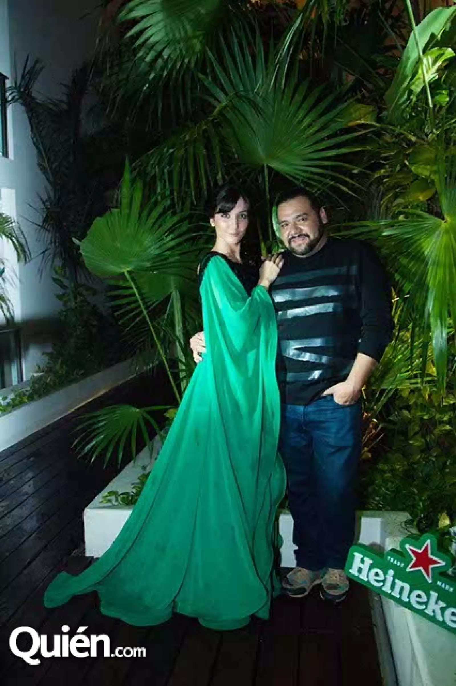 Eréndira Ibarra y Benito Santos