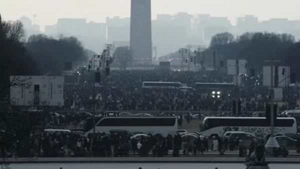 Es probable que un millón de personas llegue hasta el National Mall, una verde plaza rodeada de museos y monumentos.